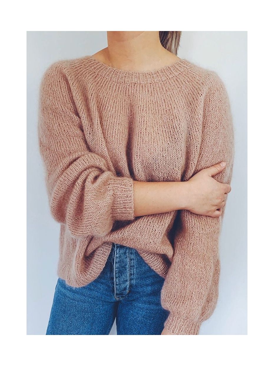 PetiteKnit Novice Sweater Mohair Edition