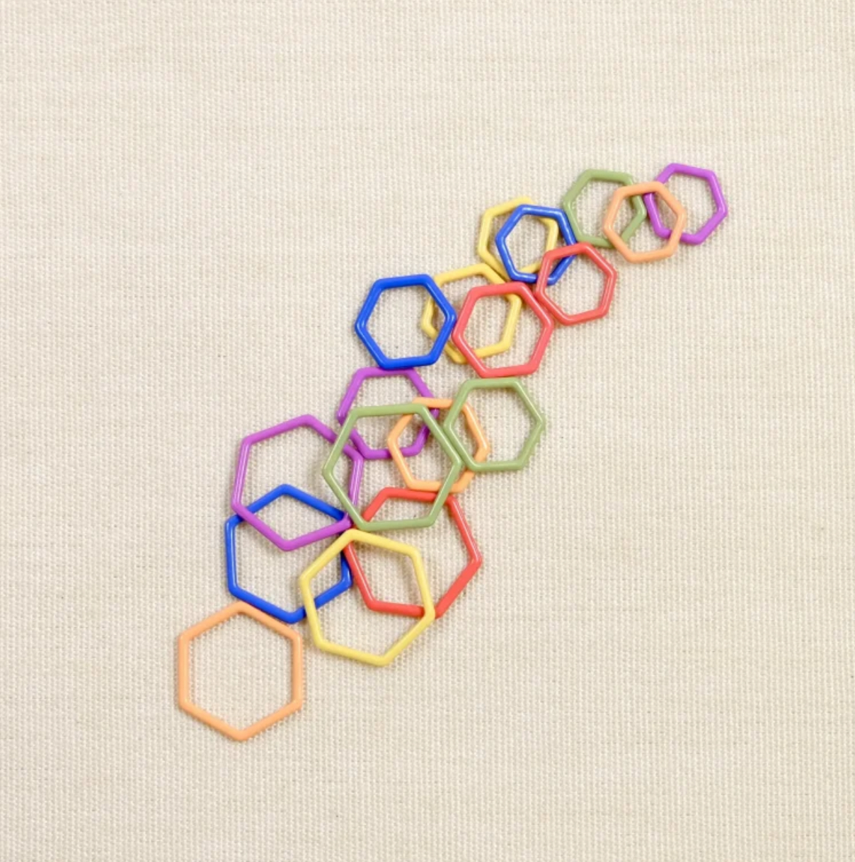 Hexagonmarkører lukket variant (10 stk)