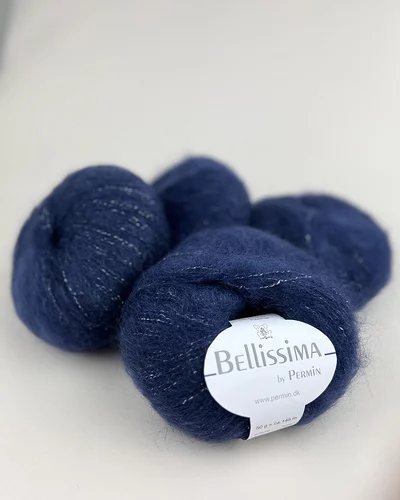 Bellissima 089 Marineblå med glitter