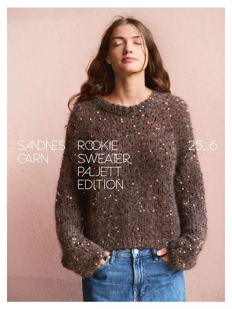 25 Nr. 6 - Rookie Sweater Paljett edition