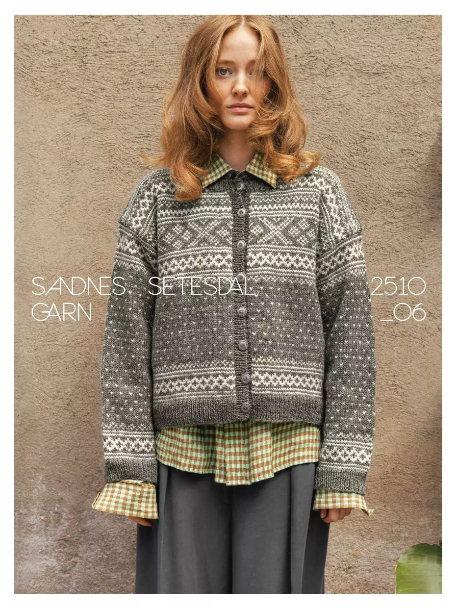 2510 Nr. 6 - Setesdal damekofte
