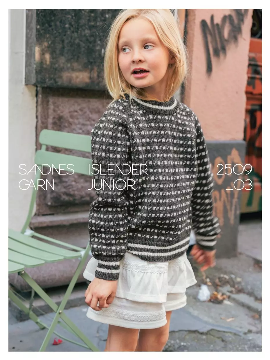 2509 Nr. 3 - Islender genser junior