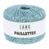 Paillettes 0020 Lys blå