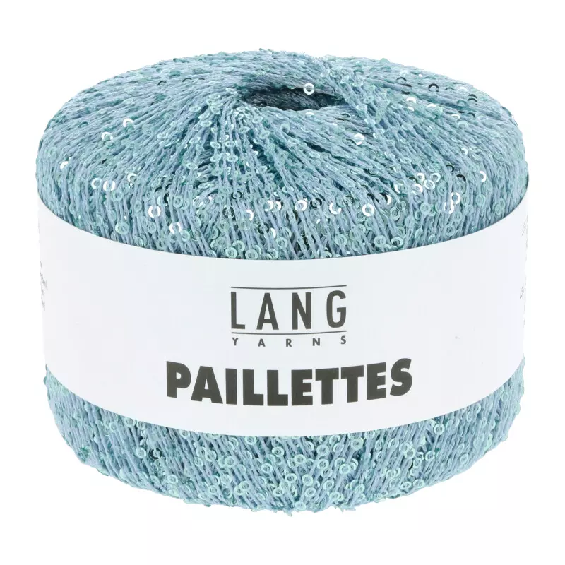 Paillettes 0020 Lys blå