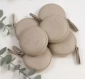 Rullemålebånd imitert skinn Sand