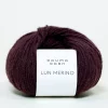 Lun Merino 42 Mørk Burgunder