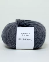 Lun Merino 82 Mellomgrå