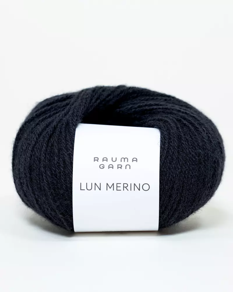 Lun Merino 78 Svart
