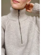 PetiteKnit Zipper Sweater