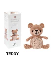 Mini heklekit - Bamse - Ricorumi