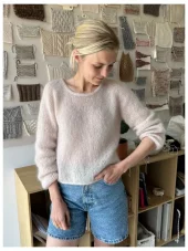 PetiteKnit Kumulus Bluse O-neck