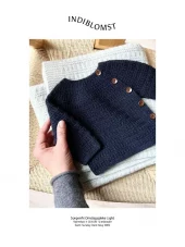 Indiblomst Sorgenfri omslagsjakke Light