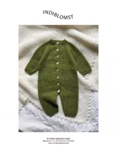 Indiblomst Briskeby babydress Light
