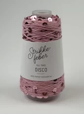 Disco 27 Gammelrosa med rosa paljetter