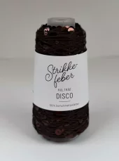 Disco 1612 Brun med brune paljetter