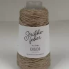 Disco 1128 Beige med gjennomsiktige  paljetter