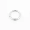 AC4043 Karabinring Ø26 mm Sølv 0706