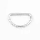 AC4016 D-ring 40x27mm Sølv 0430