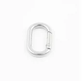 AC4040 Karabinring 31x20mm Sølv 0676