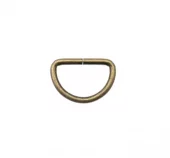 AC4101 D-ring 32x20mm Antikkgull 1306