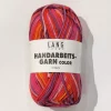 Handarbeitsgarn Color 0060 red printed