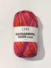 Handarbeitsgarn Color 0060 red printed
