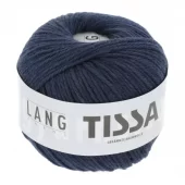Tissa bomullsgarn - 0034 Blå