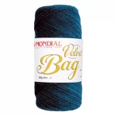 Velvet Bag 321 Mellom blå