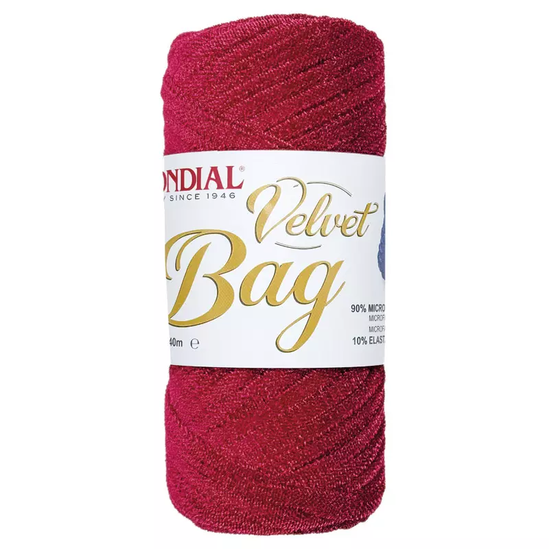 Velvet Bag 311 Burgunder