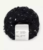 Paljett 1090 Black Tie
