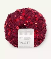Paljett 4370 Berry Glow