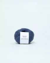 Lun Merino 8797 Mørk Bondeblå