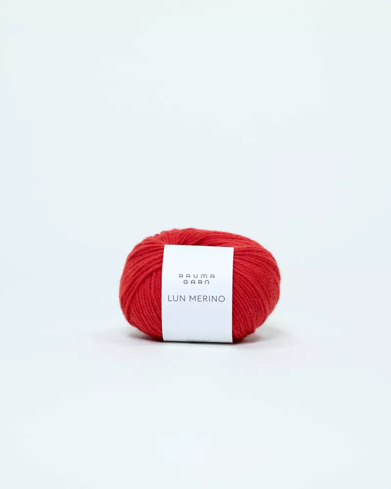 Lun Merino 8798 Rød
