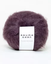 Tjukk mohair 366 Burgunder