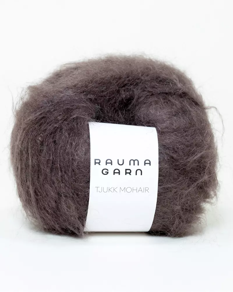 Tjukk Mohair 080 Brun