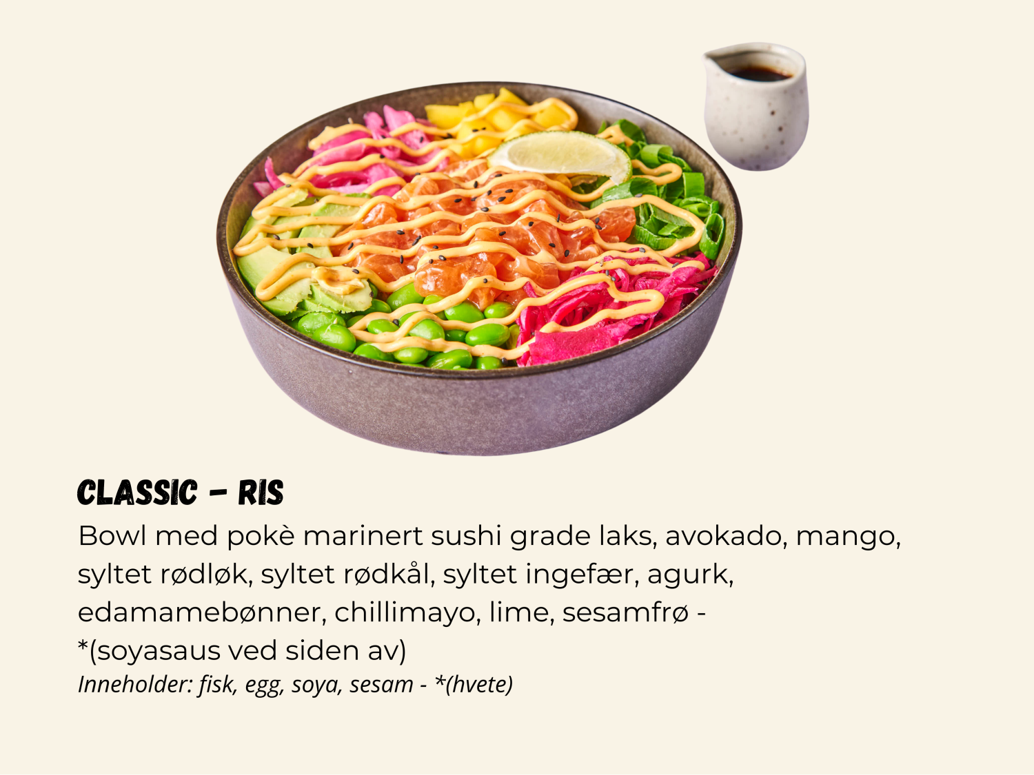 Poke Bowl Classic - Ris