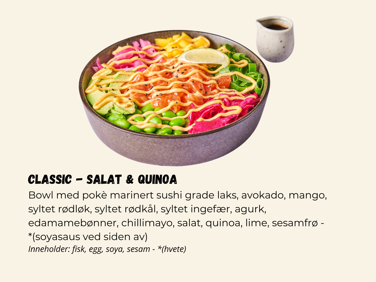 Poke Bowl Classic - Salat & Quinoa