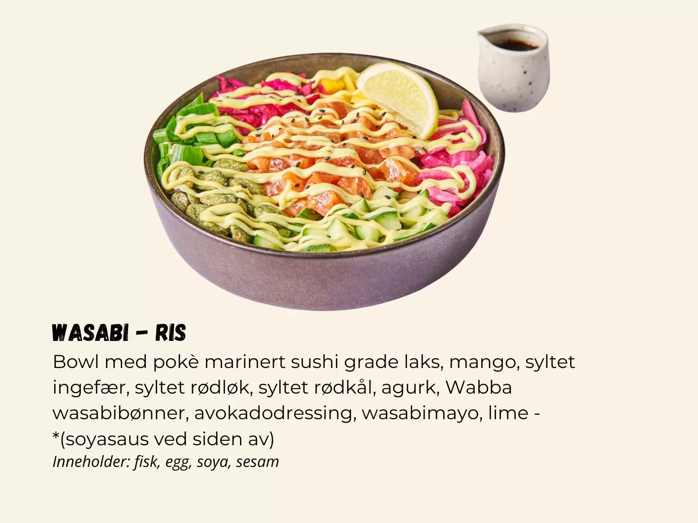 Poké Bowl Wasabi - Ris