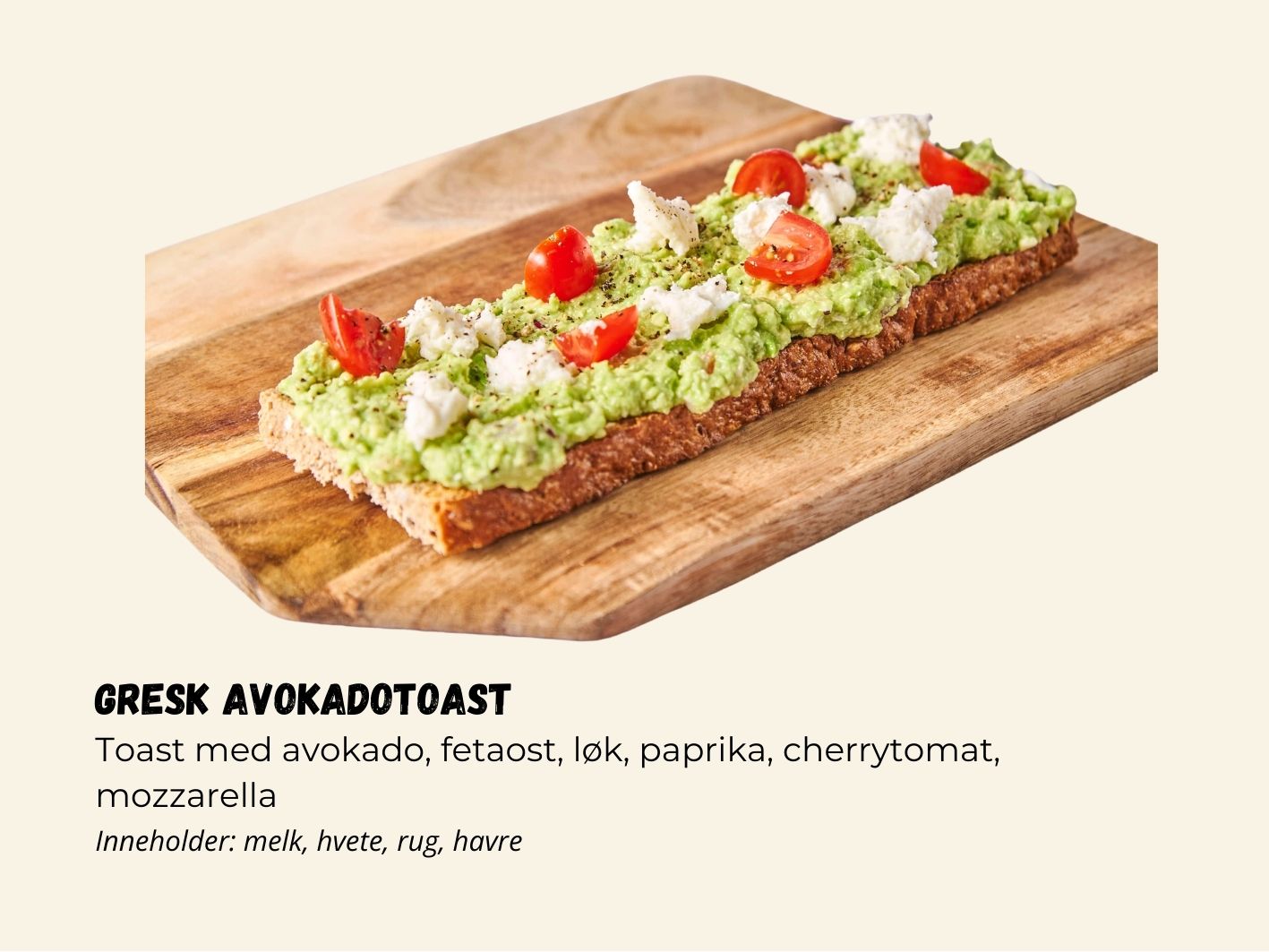 Gresk Avokadotoast