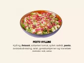 Salat Pesto Kylling