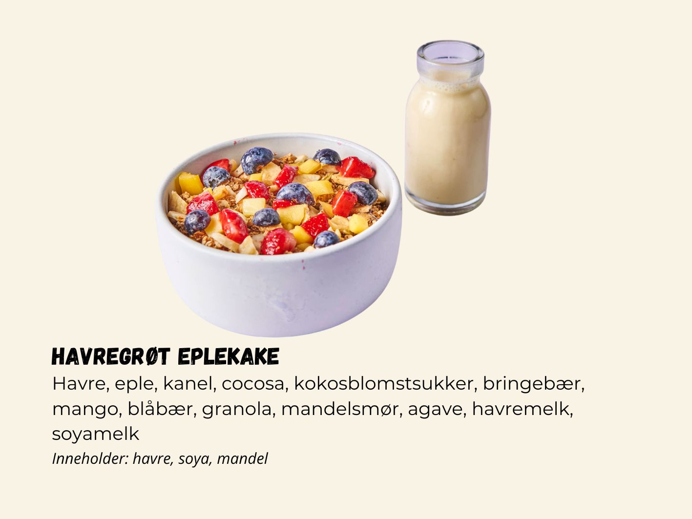 Havregrøt Eplekake