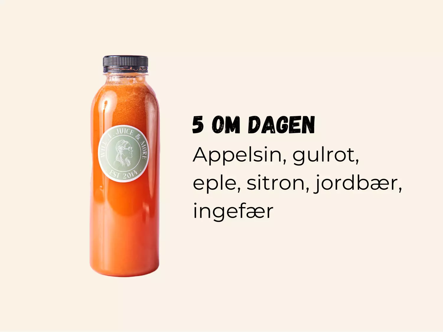 5 Om Dagen 250ml flaske