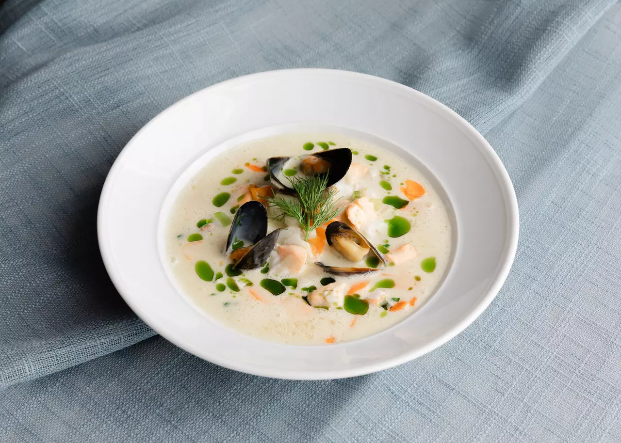 Fiskesuppe Stor