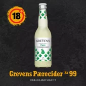 Grevens Pærecider 0,33l