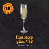 Glass Prosecco
