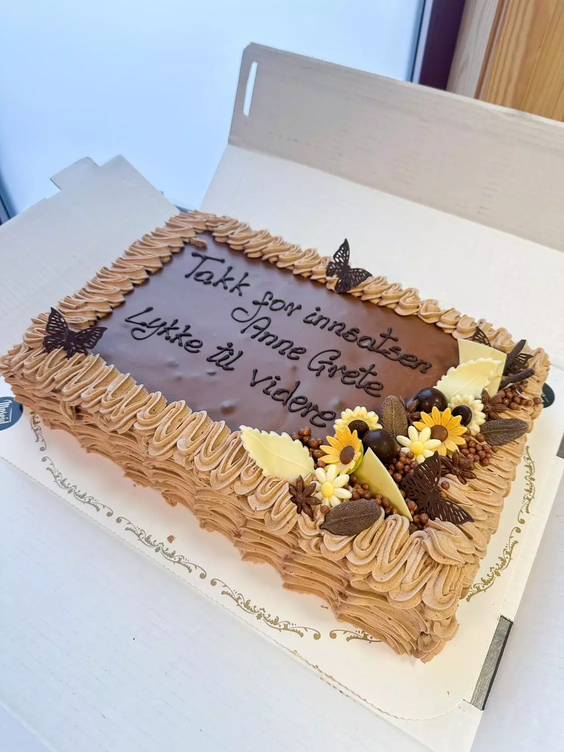 Sjokoladekake (30 pers)