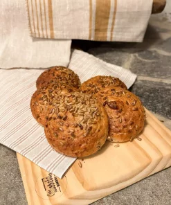 Rundstykk, grovt glutenfri