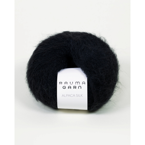 Rauma Alpaca Silk 5014 Svart