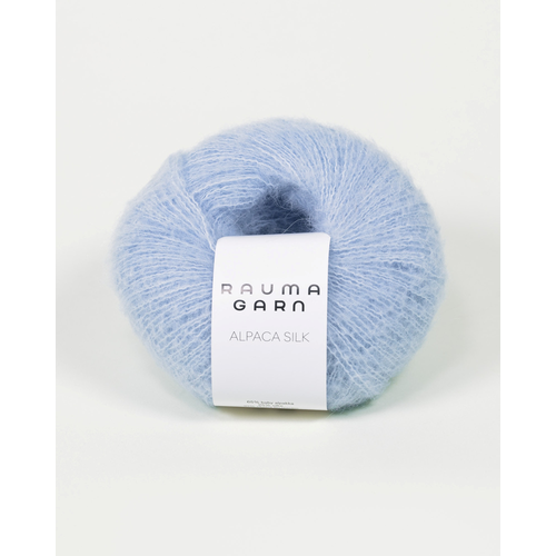 Rauma Alpaca Silk 5114 Lys Blå