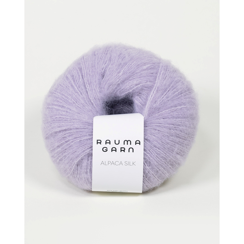 Rauma Alpaca Silk 5769 Lys Lilla